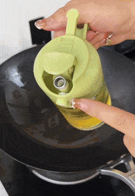 Dual-Function Kitchen Oil Sprayer & Pour Bottle