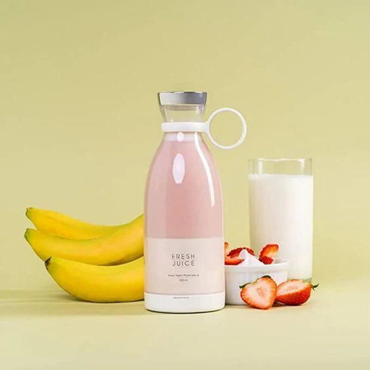Mini Electric Juicer for Smoothies & Shakes | Portable USB Rechargeable Blender